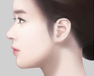 실의 매듭을 제 위치에 잡아주고 마무리 합니다.